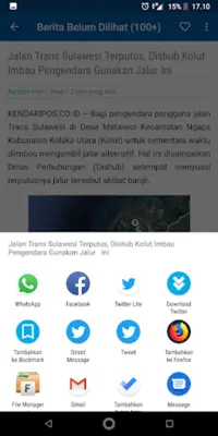 Berita Sultra android App screenshot 0