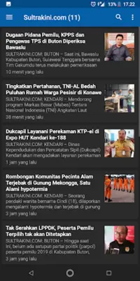 Berita Sultra android App screenshot 2